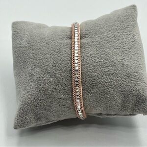 Plunder Dual-Tone Rose Gold and Silver Bracelet